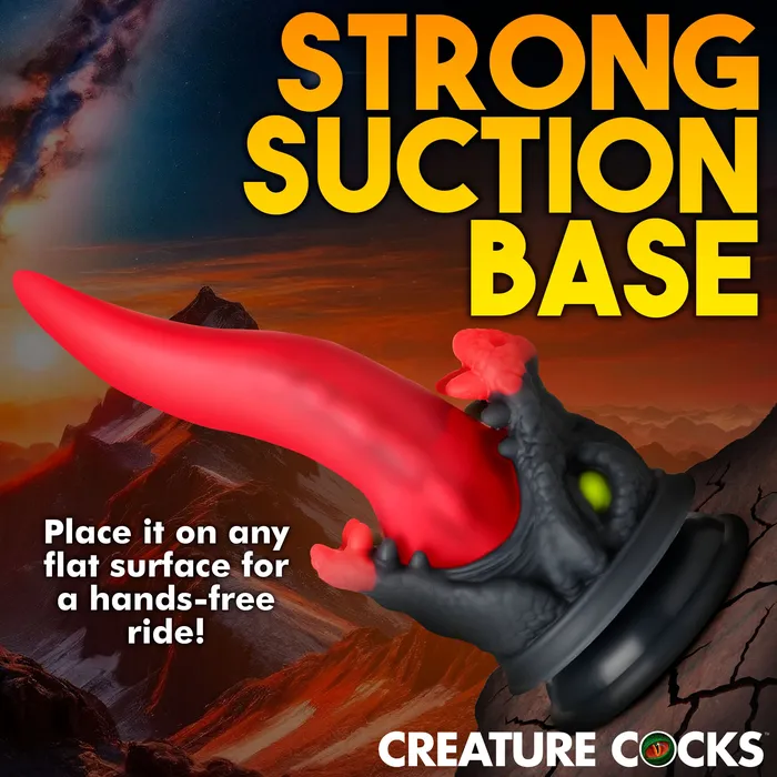 XR Brands Dildos Dragon Roar Silicone Dildo