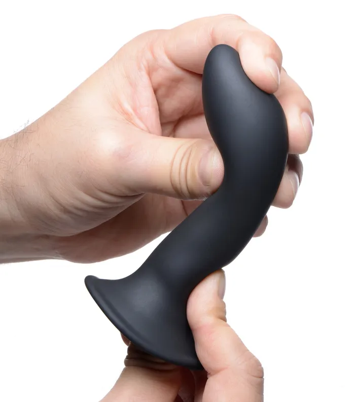 XR Brands Dildos Squeezable Slender Dildo Black