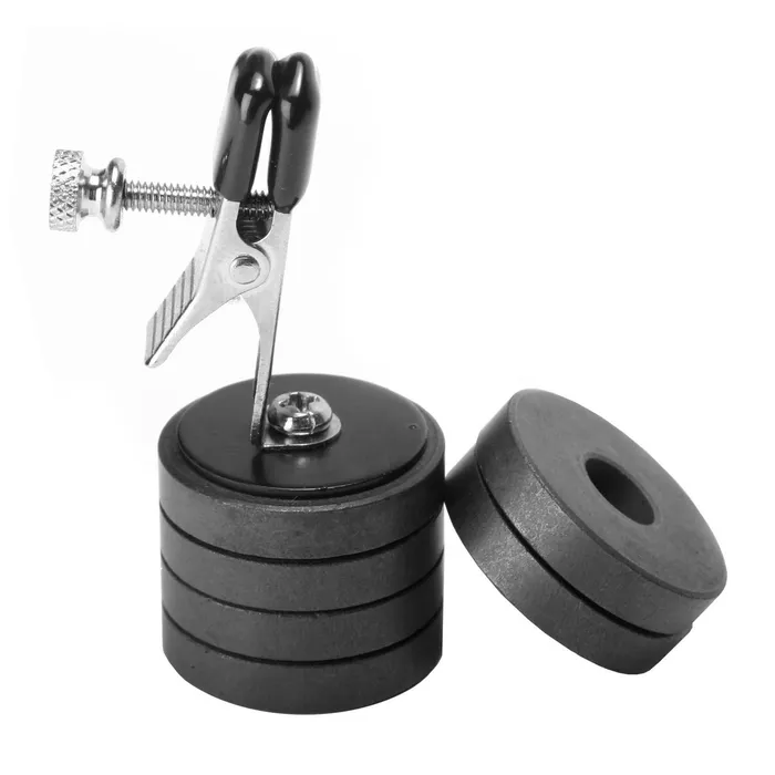 XR Brands Onus Nipple Clip WMagnet Weights Nipple Clitoral Toys