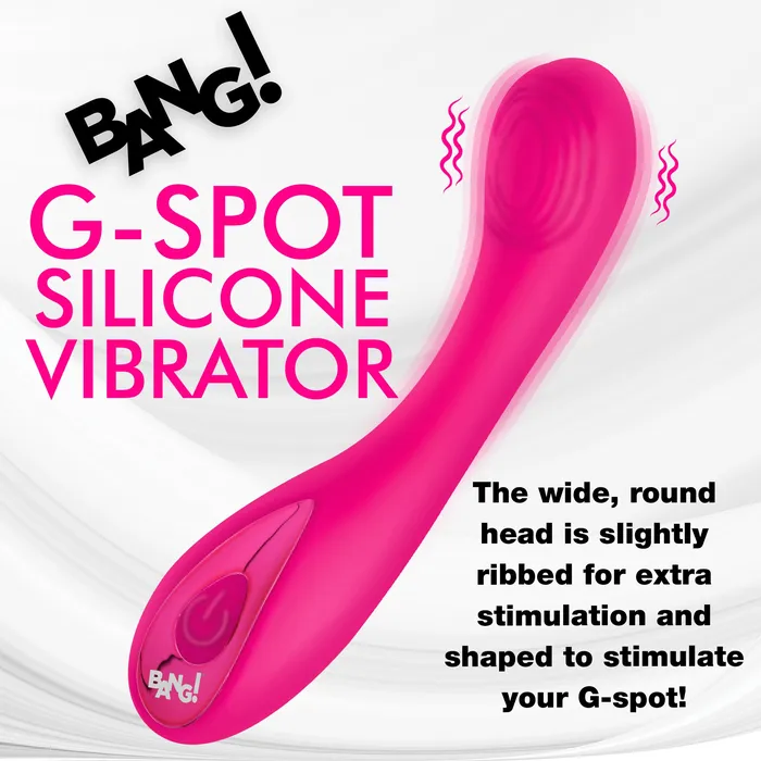XR Brands Vibrators GSpot Silicone Vibrator Pink