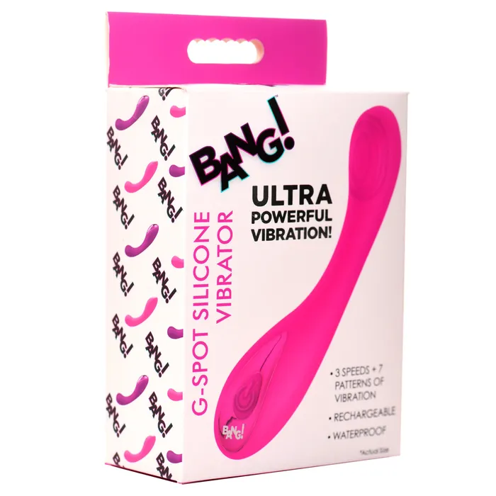 XR Brands Vibrators GSpot Silicone Vibrator Pink