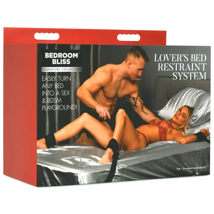 XR Brands Vibrators Lovers Bed Restraint System