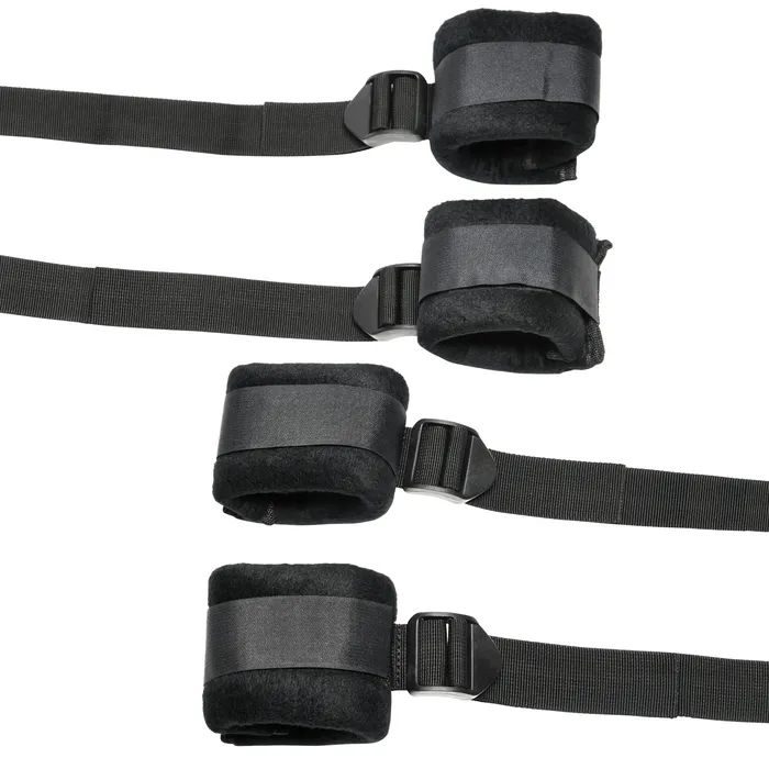 XR Brands Vibrators Lovers Bed Restraint System