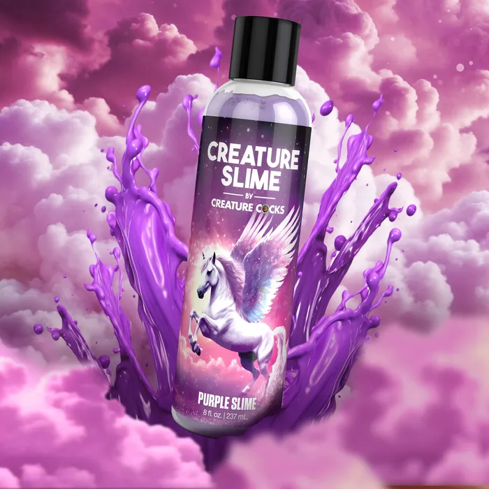 XR Brands Vibrators Purple Creature Slime WaterBased Lubricant 8oz