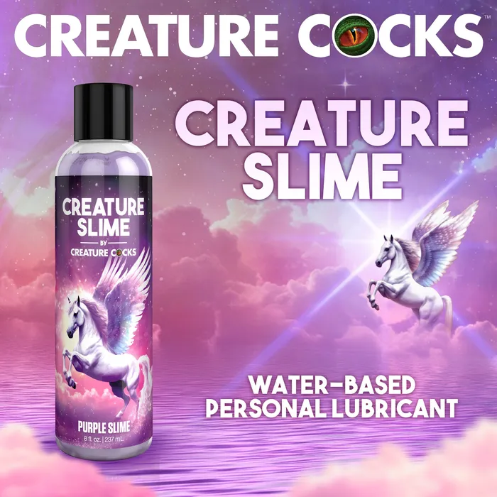 XR Brands Vibrators Purple Creature Slime WaterBased Lubricant 8oz