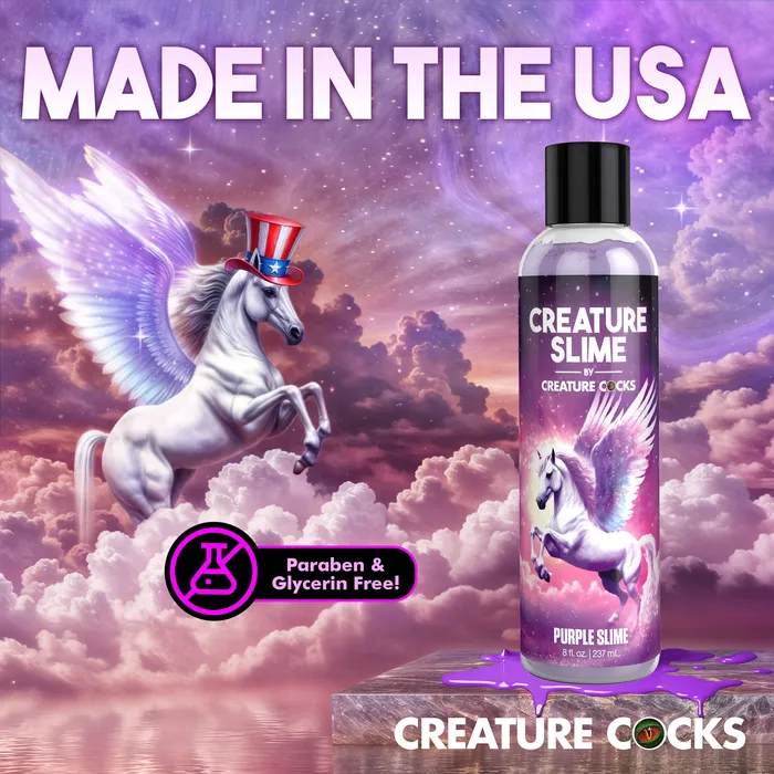XR Brands Vibrators Purple Creature Slime WaterBased Lubricant 8oz