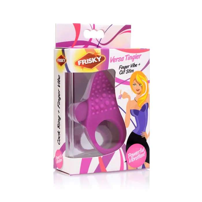 XR Brands Vibrators Versa Tingler Finger Vibe and Clit Stim